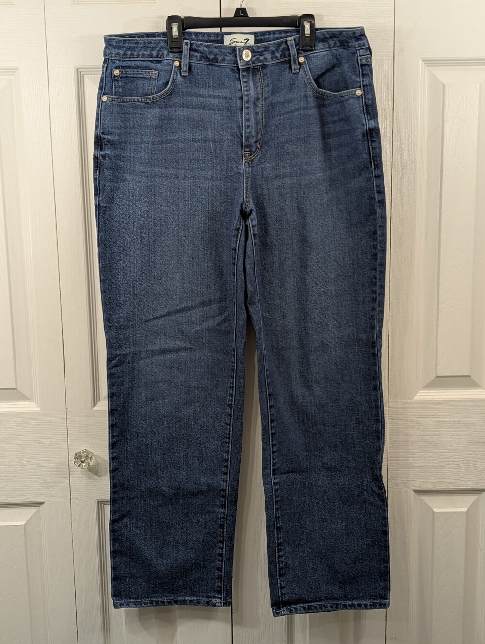 Seven7 "Loose Straight" Jeans - Size 12